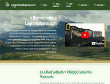 Tablet Screenshot of lagransabana.com